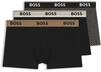BOSS Herren Trunk 3P Power Desig Dreierpack eng anliegende Boxershorts mit kurzem