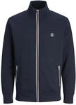 JACK & JONES Male Sweatshirt mit Rei&szlig;verschluss Einfarbig Sweatshirt mit