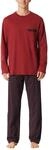 Schiesser Herren Langer Schlafanzug Pyjama Lang - 159633