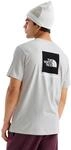 THE NORTH FACE Herren Evolution Box NSE Regular Short Sleeve T-Shirt, Cumulus Cloud,