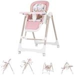 Chipolino Kinderhochstuhl 2 in 1 Milk Shake, verstellbar, Babyschaukel, R&auml;der,