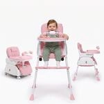 Twinky&reg; Hochstuhl - 2 in 1 Kinderwagen-Set - Klappbarer Essstuhl & Kinderwagen...