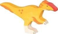 Holztiger 80628 Utahraptor, ca. 16 x 16 x 8,8 cm | Urzeit-Tierfigur f&uuml;r