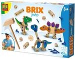 SES Creative Brix Junior - Konstruktionsset | Dinos | Konstruktionspielzeug 
