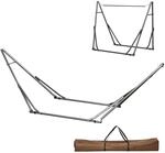 Outsunny H&auml;ngemattengestell f&uuml;r H&auml;ngematte Faltbar 3-in-1 290 x 92 x 88cm 