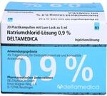 Natriumchlorid-L&ouml;sung 0,9% Deltamedica Luer-Lock, 20X5 ml, 2