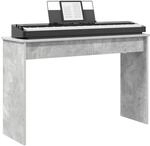 vidaXL Klavierst&auml;nder Beton Grau 100 x 32 x 64 cm Holzwerkstoff, Moderner,...