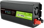 Green Cell LCD Wechselrichter 500W/1000W 12V, 230V &ndash; Reiner Sinus, Pure Sine...