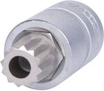 KS Tools 150.9364 1/2" &Ouml;ldienst-Bit-Stecknuss Vielzahn, M16