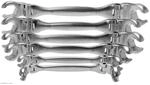 SW-Stahl 01488L Bremsleitungsschl&uuml;sselsatz, 6-teilig, Ringschl&uuml;ssel Set | Offener