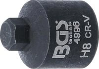 BGS 4996 | Bremssattel-Einsatz | Innensechskant | extra kurz | 8 mm | Antrieb