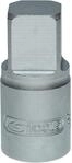 KS TOOLS 3/8' &Ouml;ldienst-Bit-Stecknuss f&uuml;r Innenvierkant-Schrauben, 14 mm...