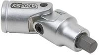 KS Tools 911.3904 3/8" Bit-Stecknuss mit Gelenk f&uuml;r Innensechskant-Schrauben am
