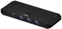 ATEN US4322 USB 3.2 Gen 1 Sharing Switch f&uuml;r 2 PCs mit 2 USB-Ports