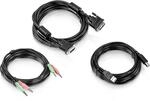 TRENDnet TK-CD15 15 Fu&szlig; DVI-I-, USB- und Audio-KVM-Kabelsatz, zum Anschluss...