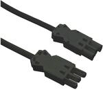 Wieland Verl&auml;ngerungsleitung 0,3m GST18I3K1BS 15 03SW, Silber