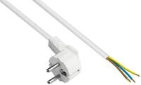 Good Connections P0185-W015 Netzkabel, 1,5 m, Schutzkontakt-Stecker Typ E+F...
