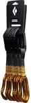 Black Diamond Unisex Hotforge Expressset 12 cm 6er Pack, Amber, 12CM