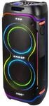 Trevi XFest XF 3600 PRO Wireless Speaker 200 W, tragbarer Lautsprecher mit Mikrofon,