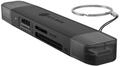 ICY BOX 3-in-1 Kartenleser USB-C/A, SD & microSD Kartenleseger&auml;t 5 Gbit/s mit