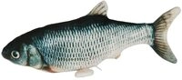 Kerbl Pet Katzenspielzeug Jumping Fisch | Blau, 28 cm lang, aufladbares