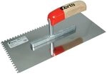 fortis Gl&auml;ttekelle gezahnt rostfrei 280 x 130 mm 6 x 6 mm