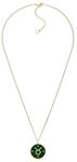Fossil Damen-Edelstahl oder Sterlingsilber-Halskette mit Karabinerverschluss