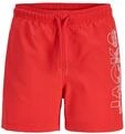 JACK & JONES Herren Jpstmaui Wave Logo Swim Shorts Jnr Jpstmaui Wave Logo Swim...
