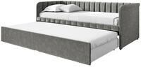 Mirjan24 Jugendbett Nudfer mit Bettkasten, 2 Schlafpl&auml;tze (Vera 03, 90x200) 