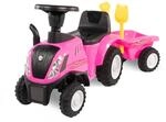 Lemodo Rutschauto Traktor New Holland ab 1 Jahr | Kinderauto mit Anh&auml;nger 