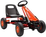 AIYAPLAY Gokart mit Handbremse Verstellbarem Sitz Kinder 3-8 Jahren Rot |...