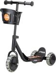 Stiga Mini Kid 3W Kinderroller mit 3 R&auml;dern, f&uuml;r Kinder ab 2 Jahre - Schwarz/Orange