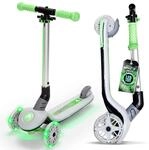 Apollo Whizzie LED Kinderroller, klappbarer Kinder Scooter, h&ouml;henverstellbarer