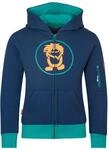 Trollkids Kids Sortland Jacket | K&auml;nguruh-Tasche, &Auml;rmeltasche mit...