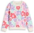 Tom Tailor M&auml;dchen 1051692 Cropped Sweatshirt mit Allover-Print (1er Pack)