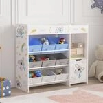 [en.casa] Kinderregal S&oslash;ndreland B&uuml;cherregal f&uuml;r Kinder mit 9...