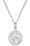 trendor Kinder-Halskette Sternzeichen Steinbock 925 Silber 28606-01 | zeitloses