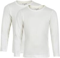 MINYMO Unisex Kinder Basic 35 -T-Shirt Ls (2-Pack) Shirt