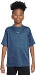Nike Unisex Kinder Nike Multi Dri-fit Kurzarmshirt f&uuml;r &Auml;ltere Jungen...