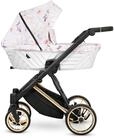 Kunert Ivento Premium 2in1 Kinderwagen mit Goldrahmen, Aluminiumrahmen, Bunt