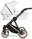 Kunert Ivento Premium 2in1 Kinderwagen mit Goldrahmen, Aluminiumrahmen, Bunt...