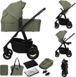LIONELO AMBER PLUS 2-in-1 Buggy von 0 bis 4 Jahren bis 22kg | mit XL-Babywanne,