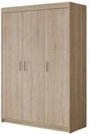 Mirjan24 Kleiderschrank Elena 3D, Dreht&uuml;renschrank, Farbauswahl, 3-t&uuml;rig...