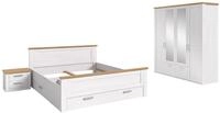 xonox.home &ndash; 3 TLG. Schlafzimmer-Set Verona in Sibiu L&auml;rche Nachbildung...