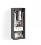 Livinity Kleiderschrank Trento Anthrazit