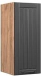 Vicco H&auml;ngeschrank Fame-Line, Dunkelgrau, 30 cm | MDF-Front &middot; Soft-Close &middot; 2