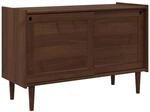 vidaXL Sideboard Bilbao Dunkelkaramell 114 x 45 x 75 cm | Hergestellt aus...