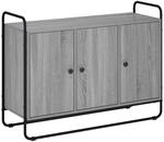 vidaXL Sideboard Sonoma-Grau 102 x 35 x 75 cm Holzwerkstoff | Aus Holzwerkstoff...