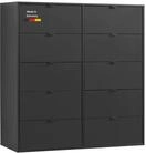 mokebo Kommode 'Die Stilvolle' (110x117x40 cm) Made in Germany, Highboard,...