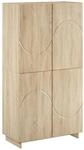 vidaXL Highboard Sonoma-Eiche 79x41x151 cm Holzwerkstoff | Dieses Highboard ist...